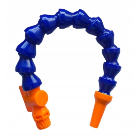 Wężyk segmentowy 1/4 z zaworem rurka chłodziwa cnc